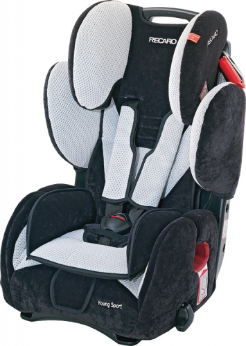 RECARO Young Sport Microfibre black/silver