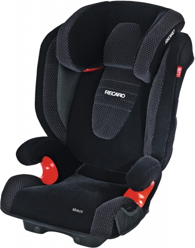 RECARO Monza Microfibre black/aquavit