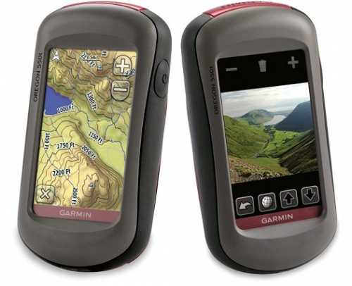 Garmin Oregon 550T + карта топография Европы