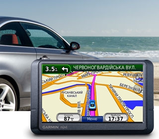 Garmin Nuvi 265W+ GPS карта Европы и Украины "Аероскан"